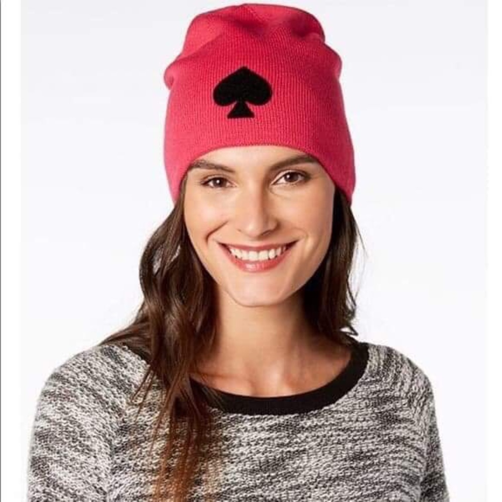 Kate Spade ♠️ Pink Beanie NWT